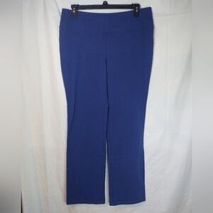 Style & Co Yoga Boot Leggings Sz XL Sky Dream Blue